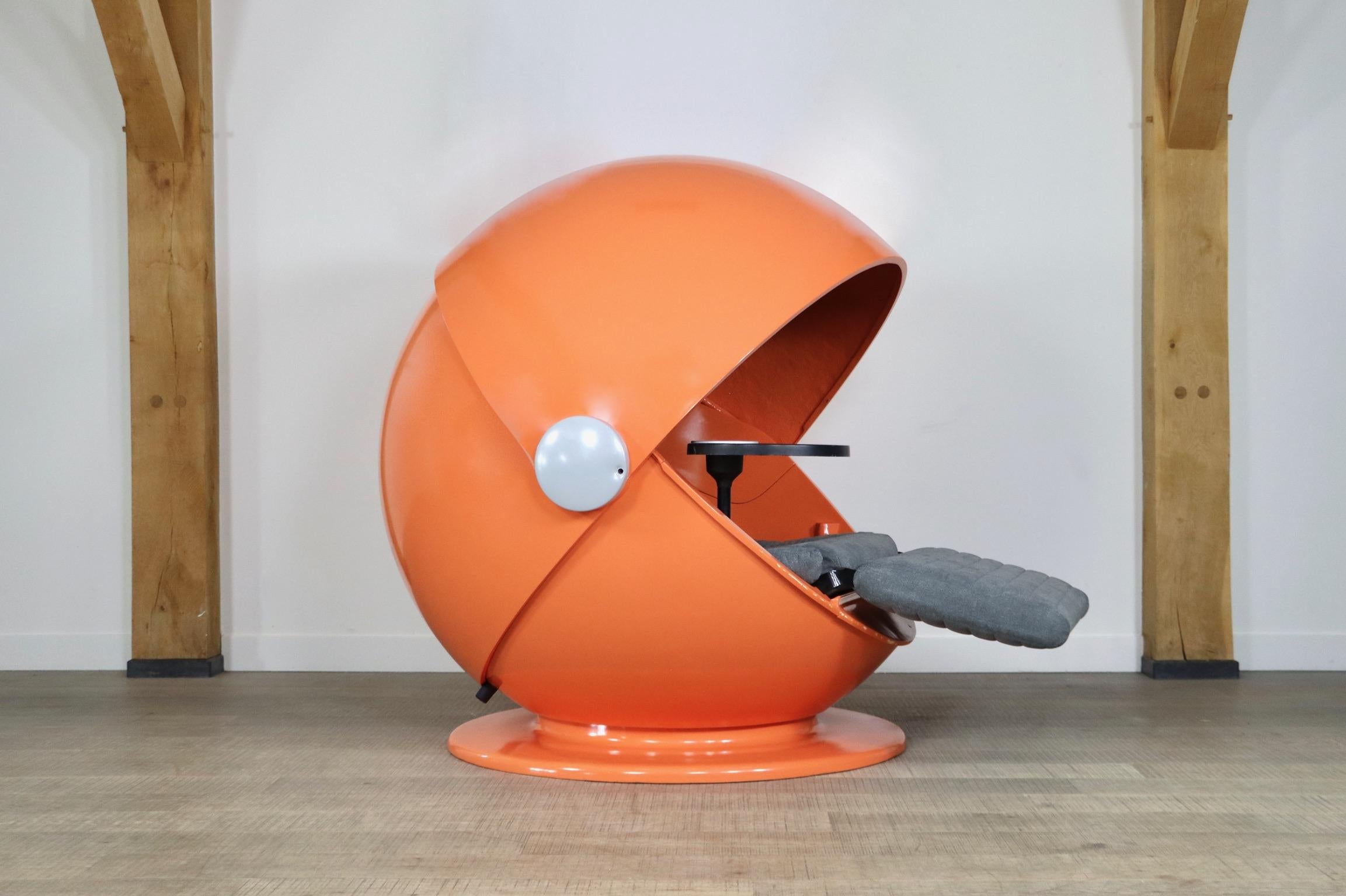Mid-20th Century Sunball Chair by Günter Ferdinand Ris and Herbert Selldorf for Rosenthal, 1969 For Sale