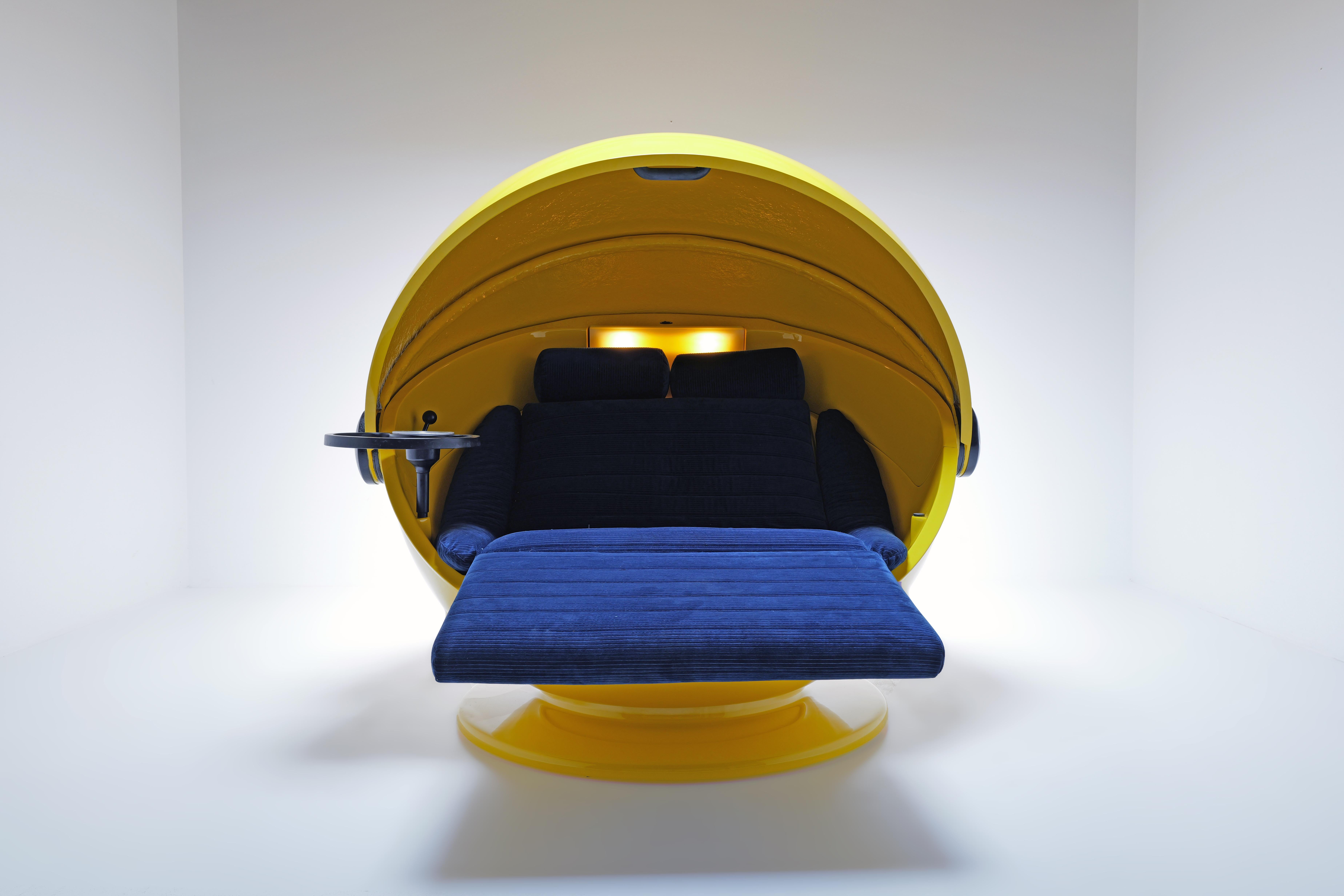 Sunball Chair by Gunter Ris & Herbert Selldorf for Rosenthal, 1960s For Sale 4
