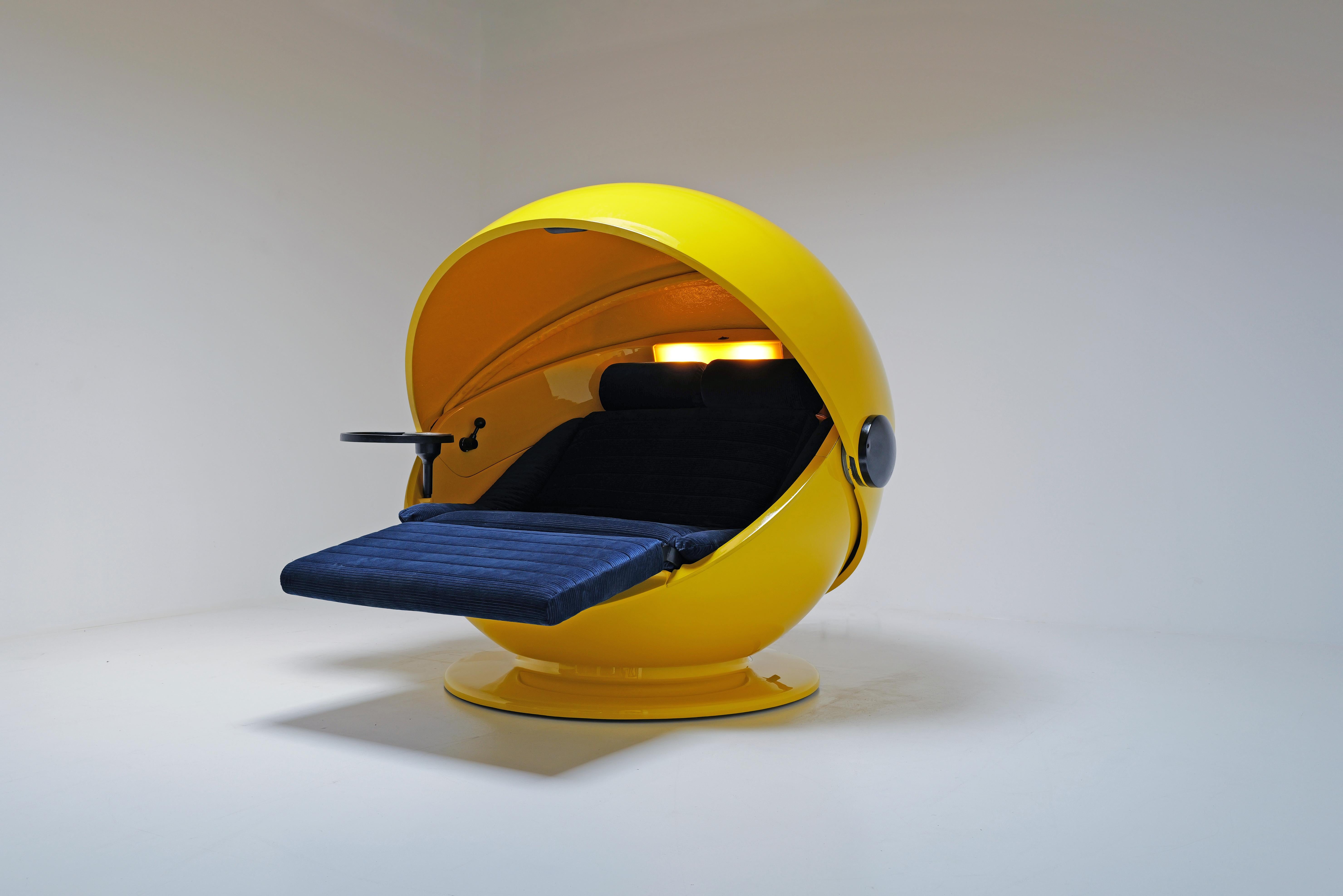 Sunball Chair by Gunter Ris & Herbert Selldorf for Rosenthal, 1960s For Sale 1
