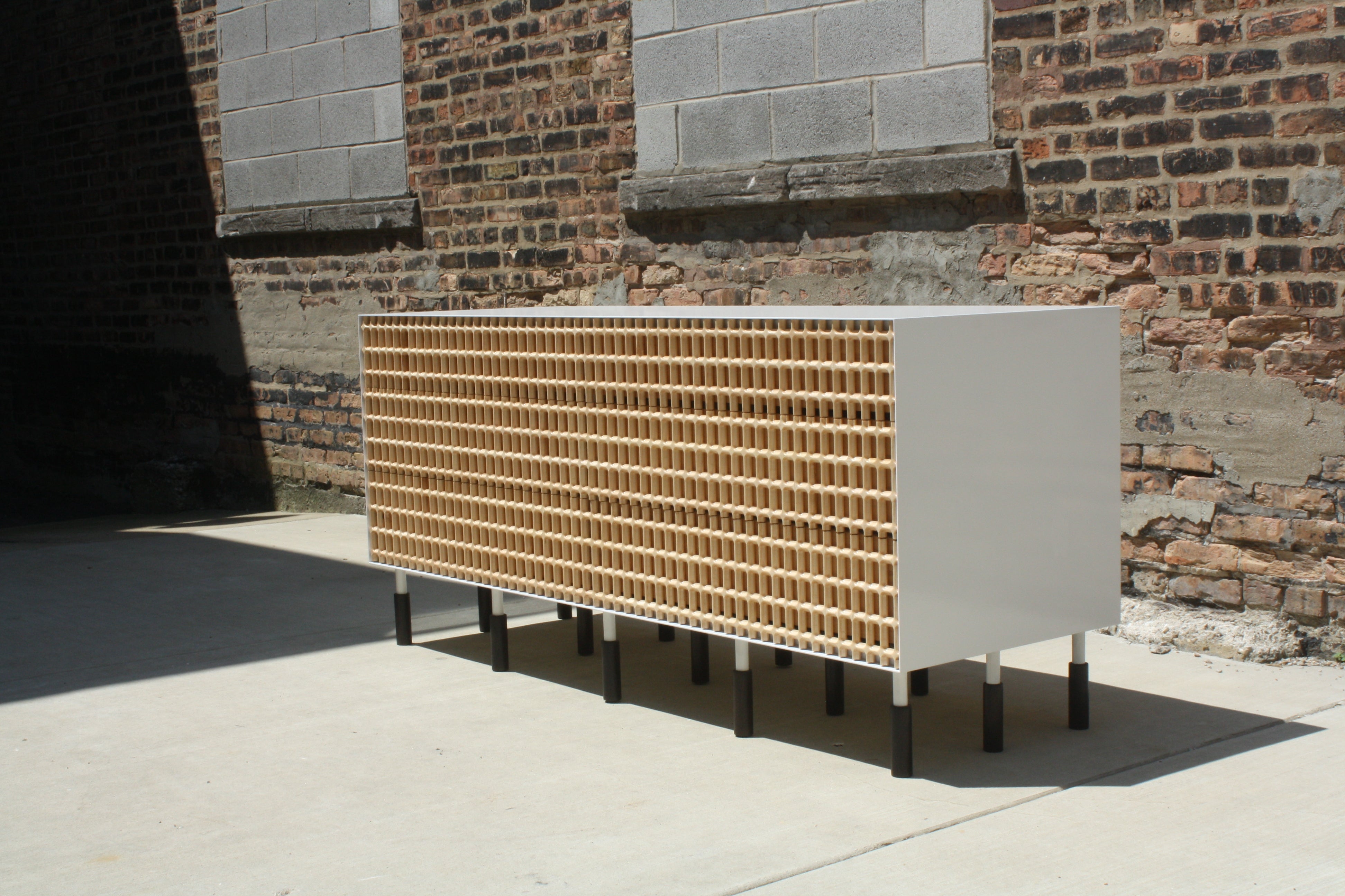 Sunbreaker Limited Edition Credenza, Sideboard, or Dresser by Laylo Studio For Sale