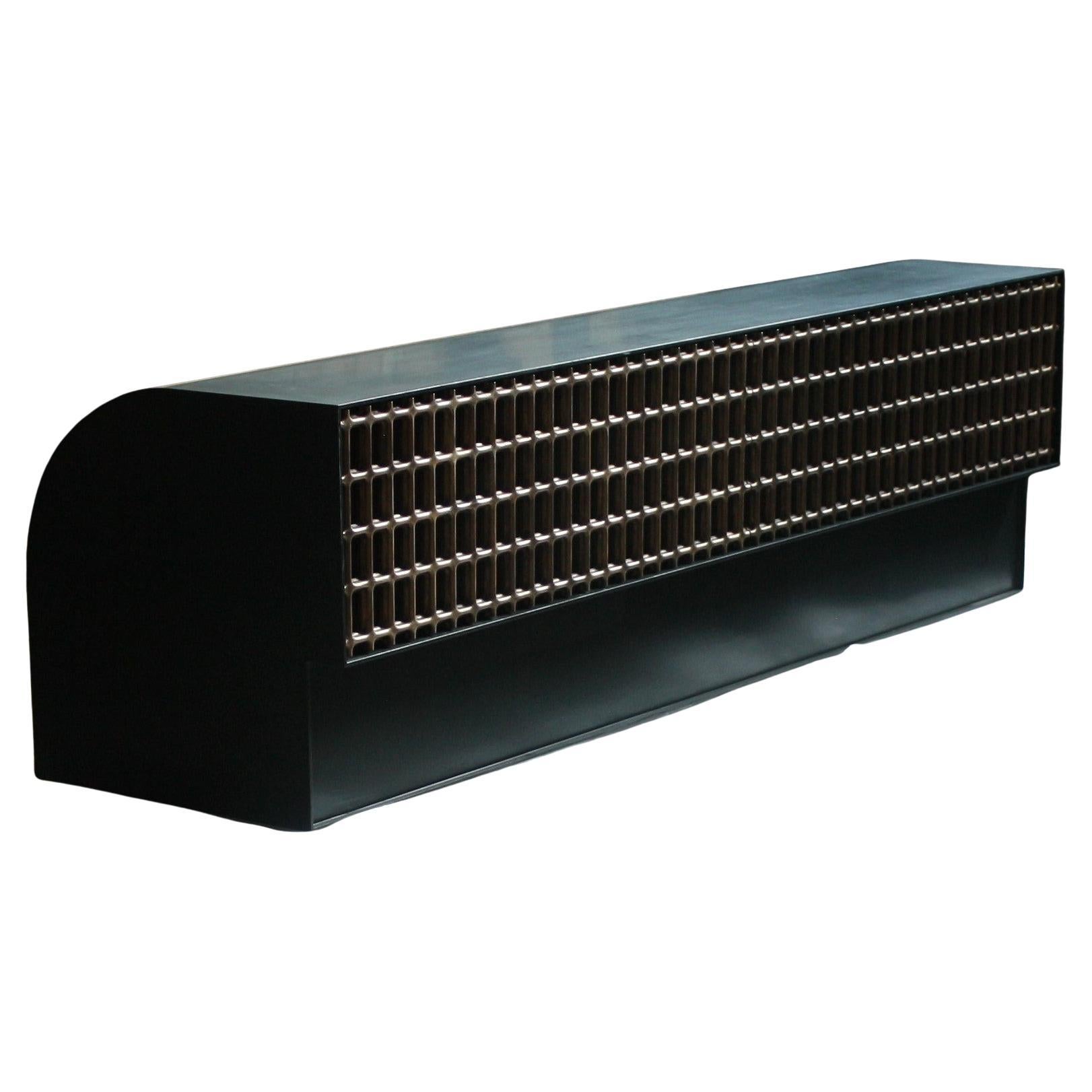 Sunbreaker Two Drawer Bench by Laylo Studio For Sale