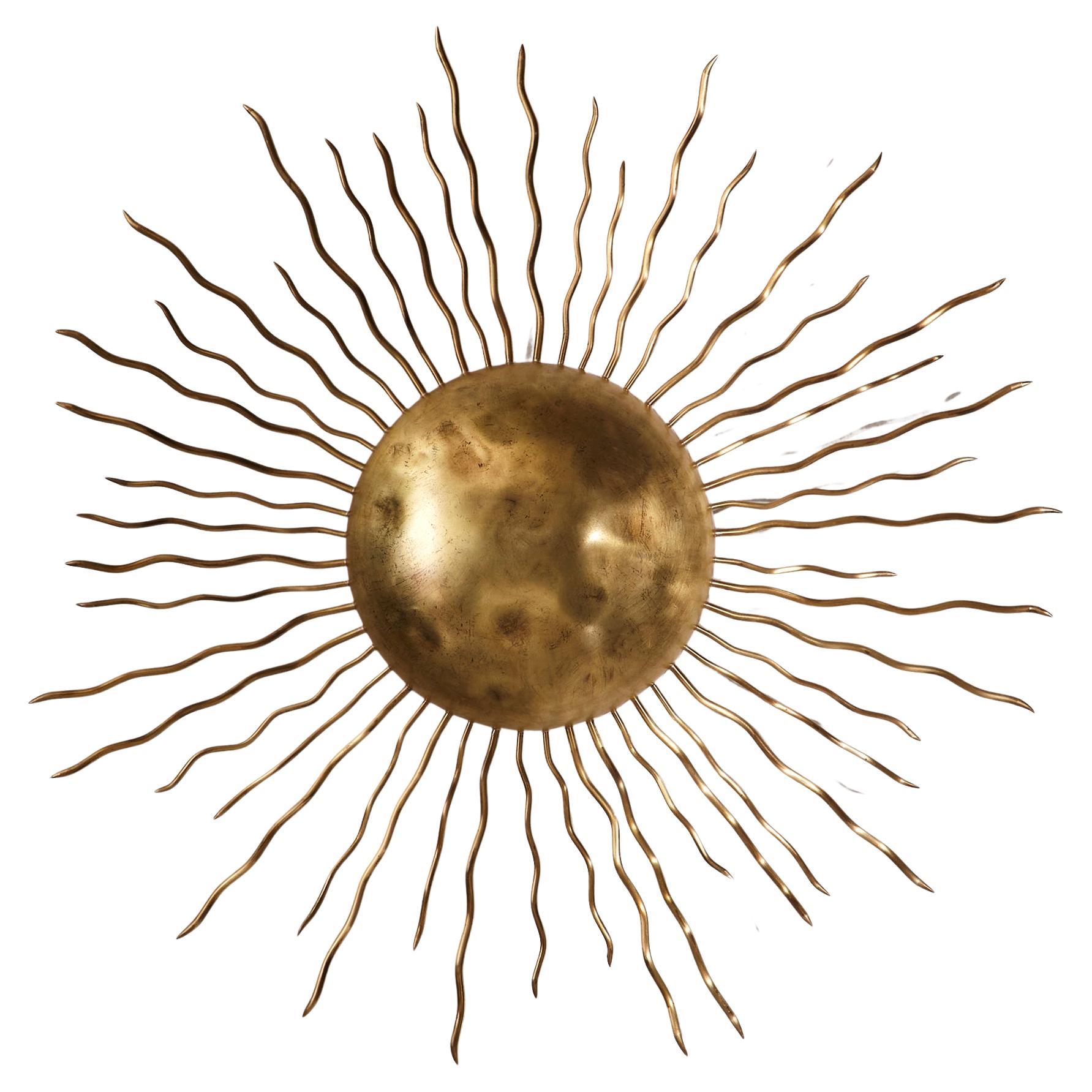 Sunburst Ceiling Light by Sister by Studio Ashby For Sale