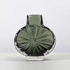 'Sunburst’ Glass Vase by Geoffrey Baxter for Whitefriars, 1960s