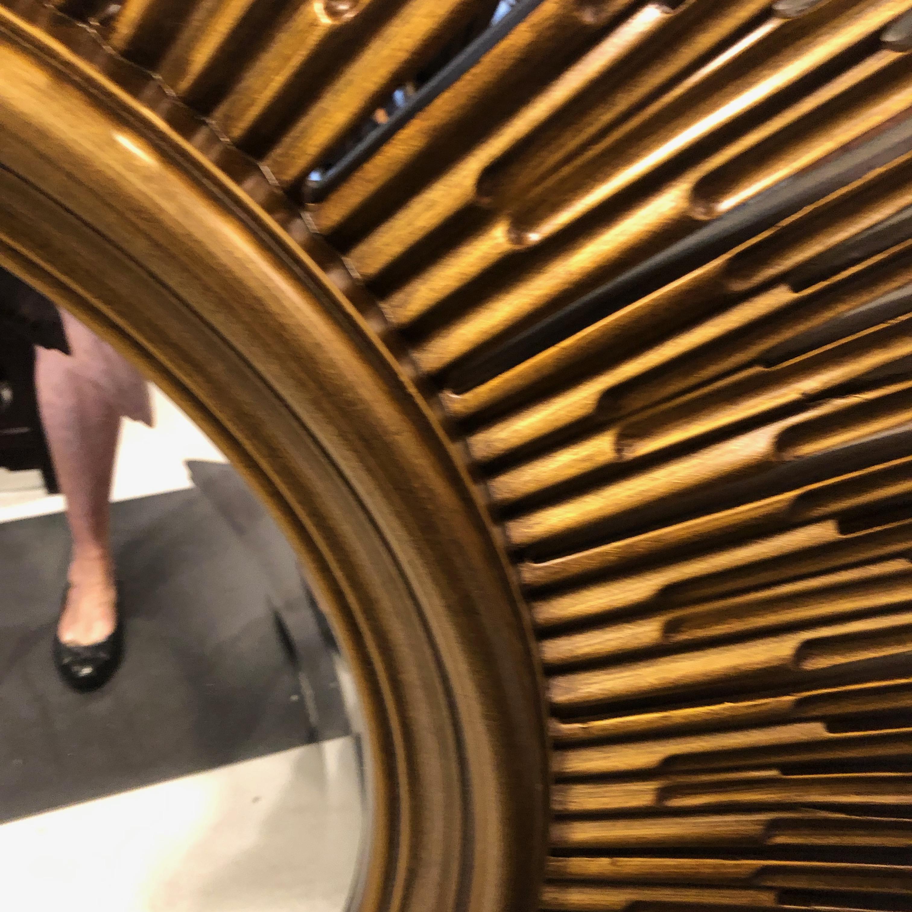 American Classical Sunburst Gold Finished Mirror