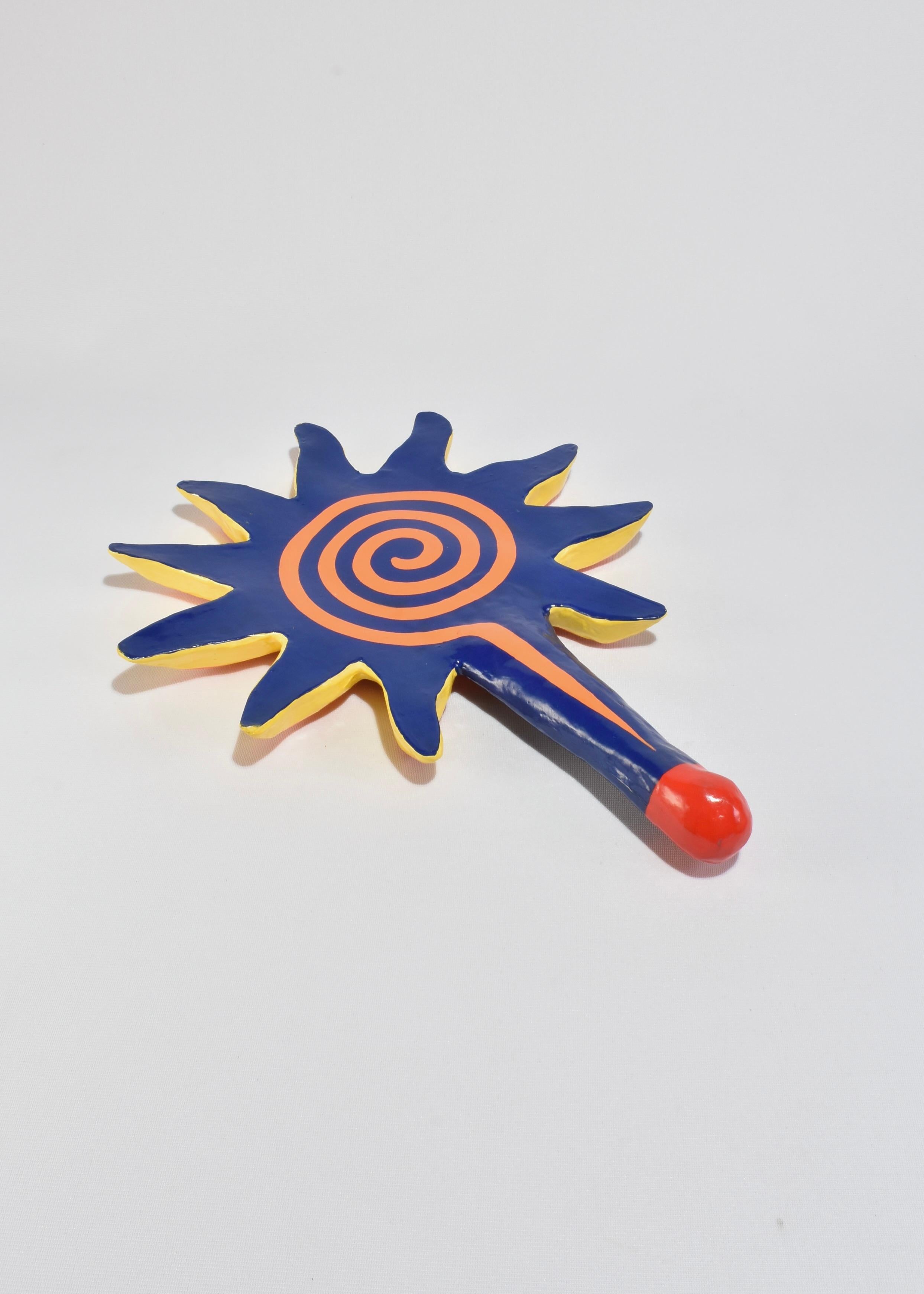 Sunburst Handspiegel (Handgefertigt) im Angebot