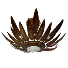 Sunburst Light Fixture