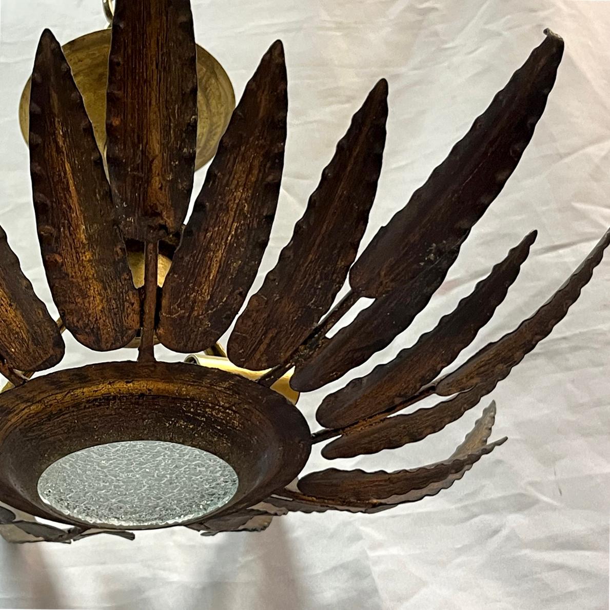 italien Lights Light en forme de soleil en vente