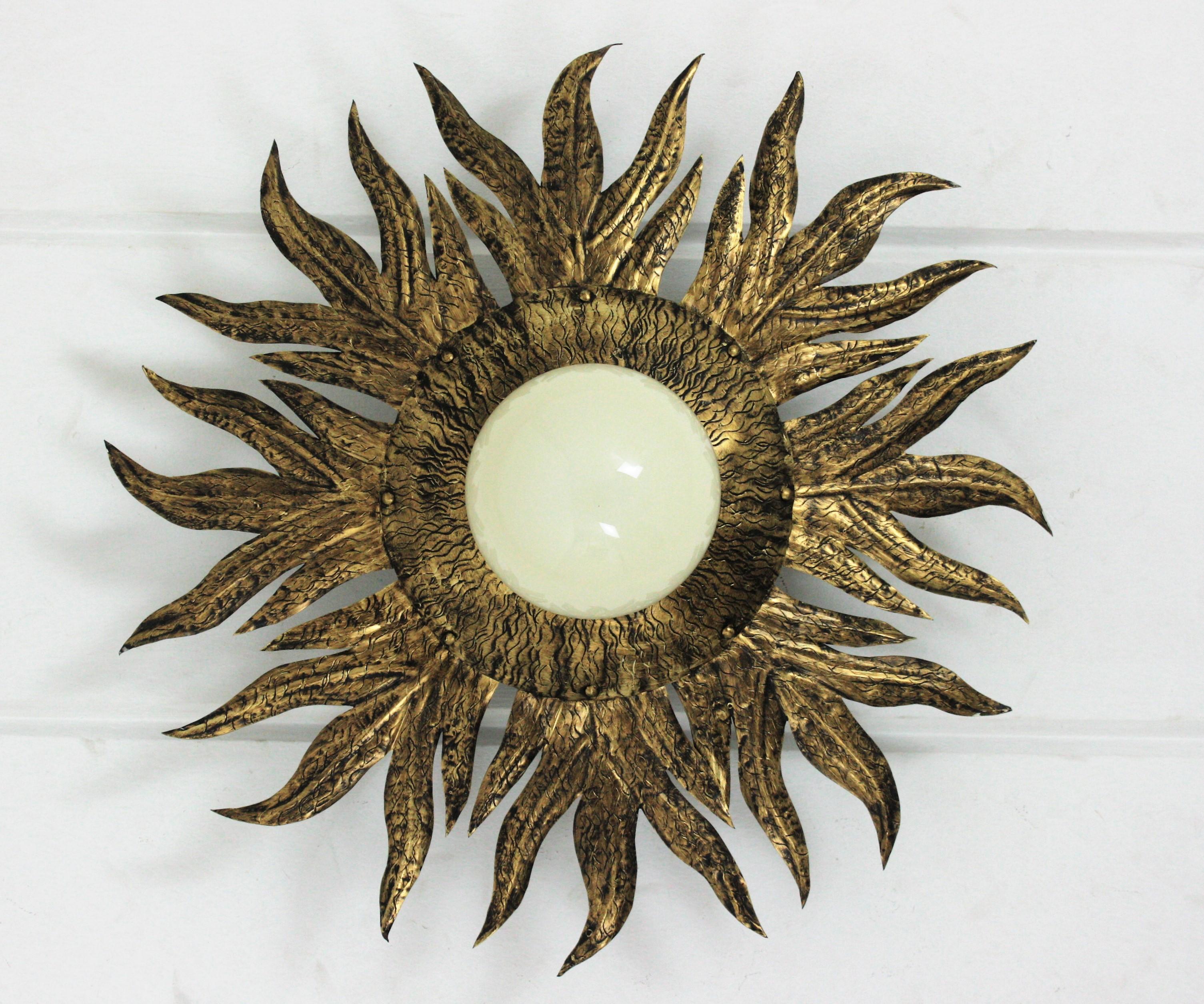 sunburst lamp