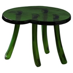 Sunburst Lung 2.0 Side Table in Hand Layered Resin by Szymon Keller