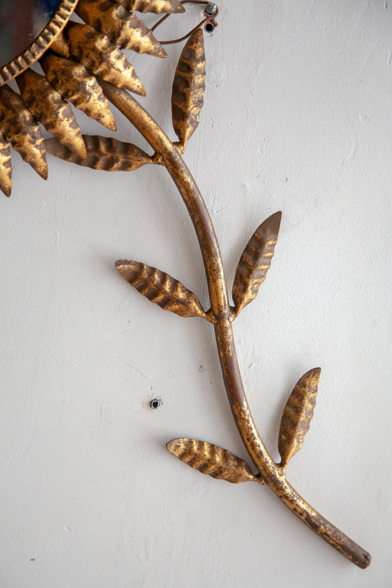 Mid-20th Century Sunburst Mirror, 1950s For Sale