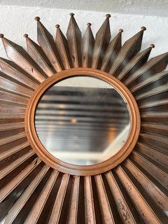 Sunburst Mirror from Taxco by "Taller de los Mejia"