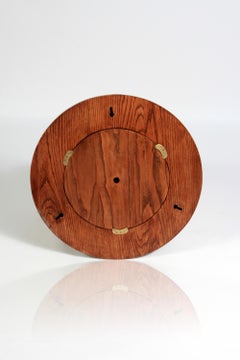 Sunburst-Spiegel in Creme Chagrin:: Muschel & Bronze-Patina Messing von R & Y Augousti