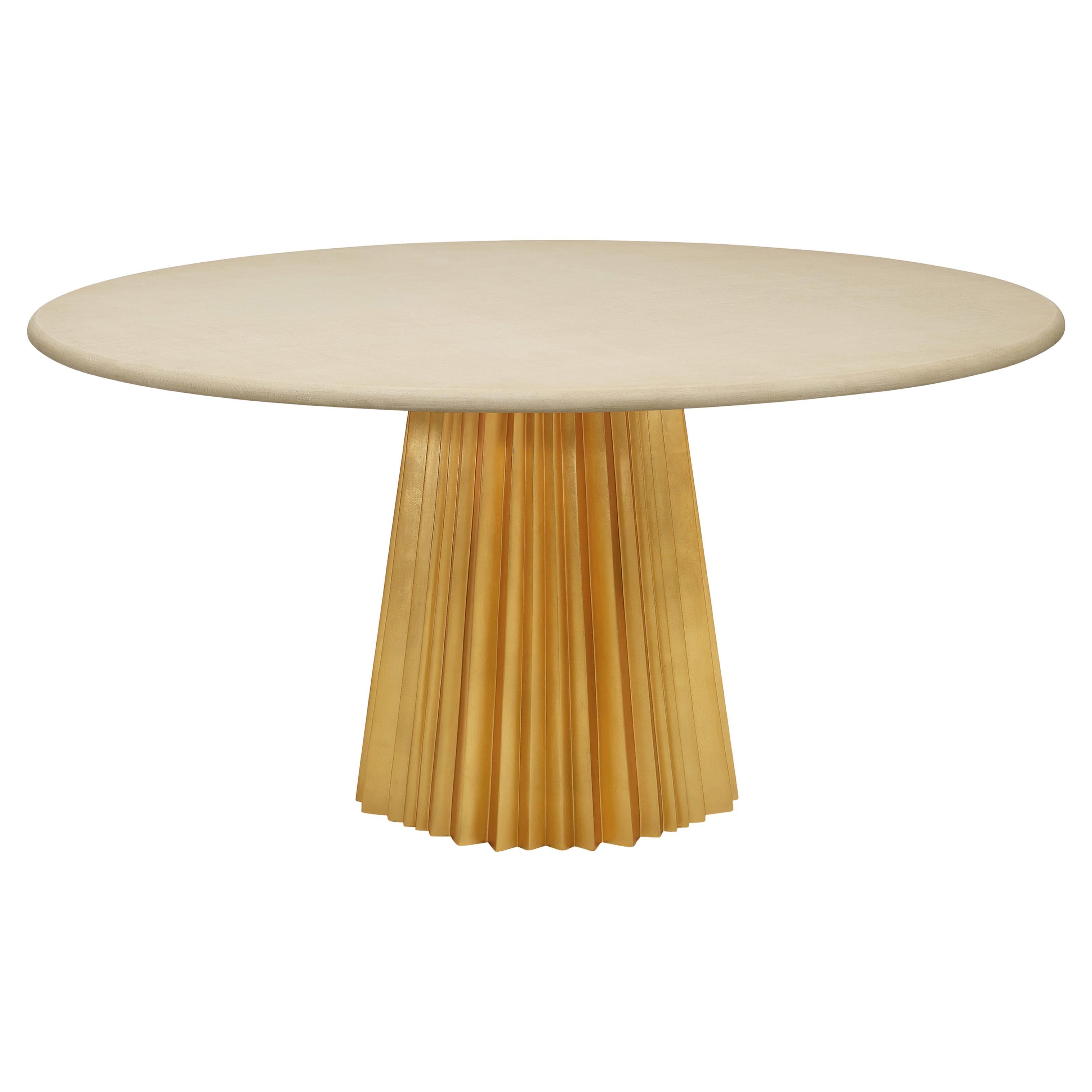 Sunburst Round Dining Table by Bunny Williams Home For Sale
