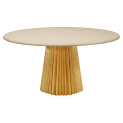 Sunburst Round Dining Table by Bunny Williams Home