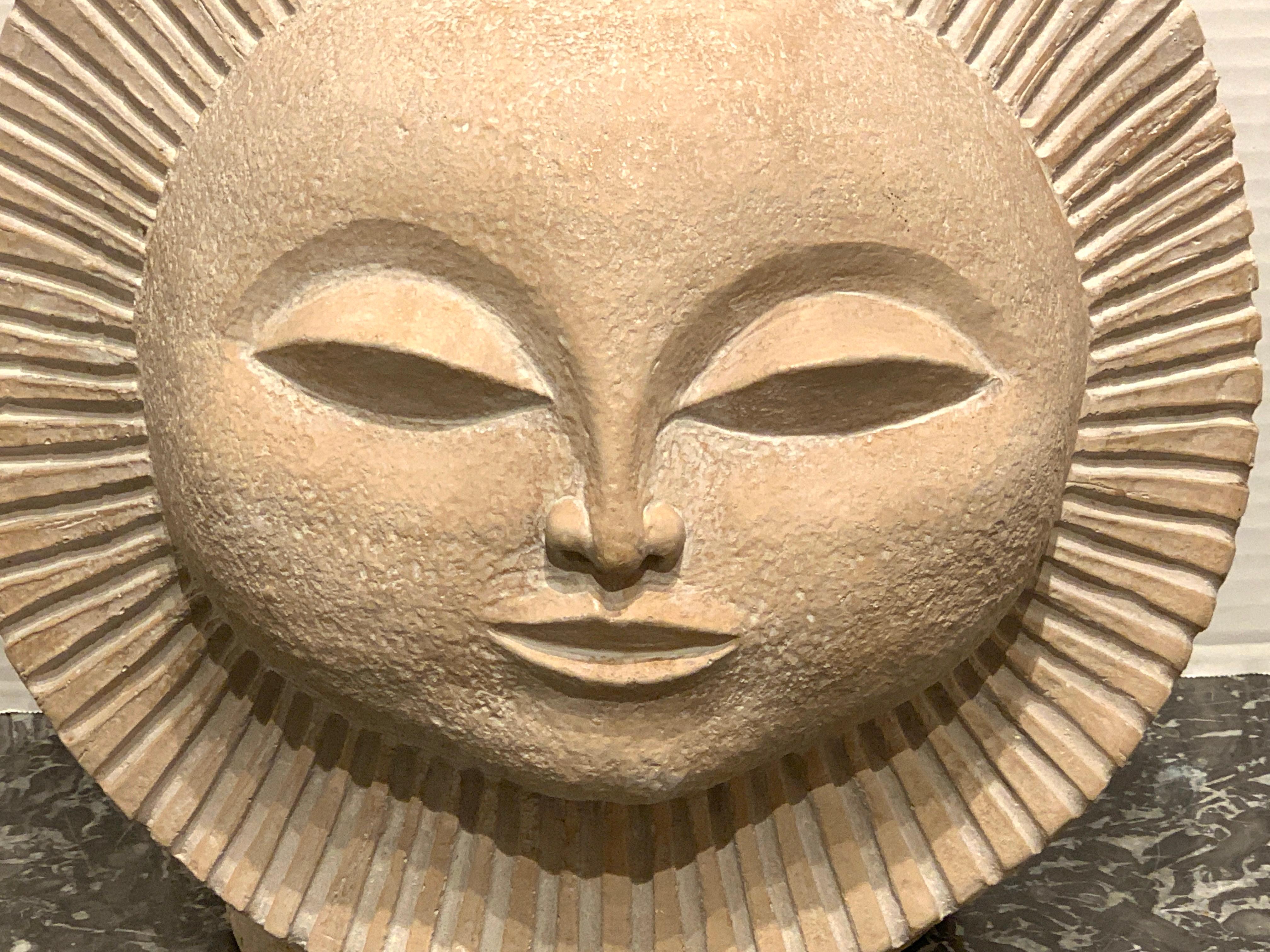 Mid-Century Modern Sunburst Sculpture by Paul Bellardo, 1968