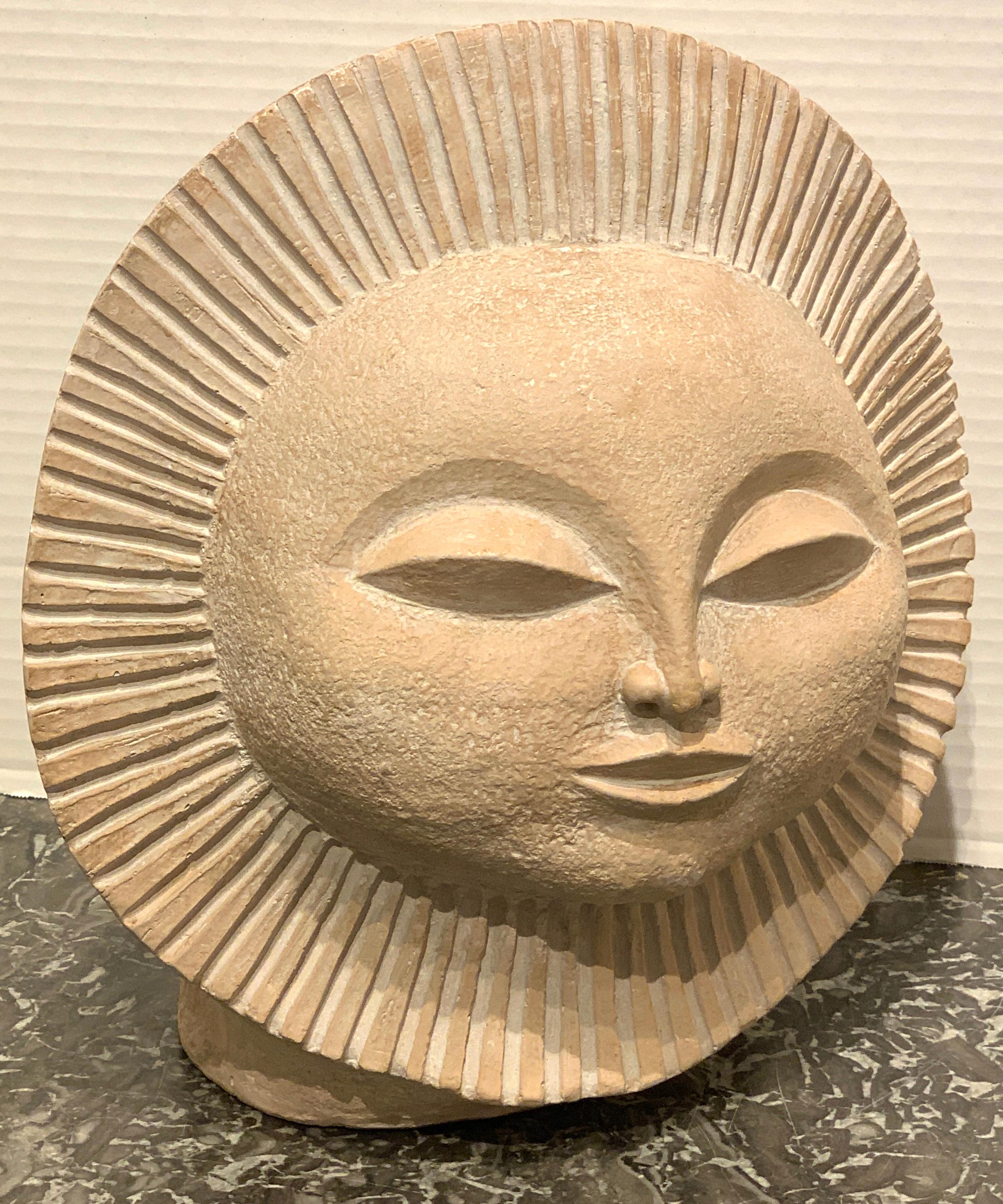 North American Sunburst Sculpture by Paul Bellardo, 1968