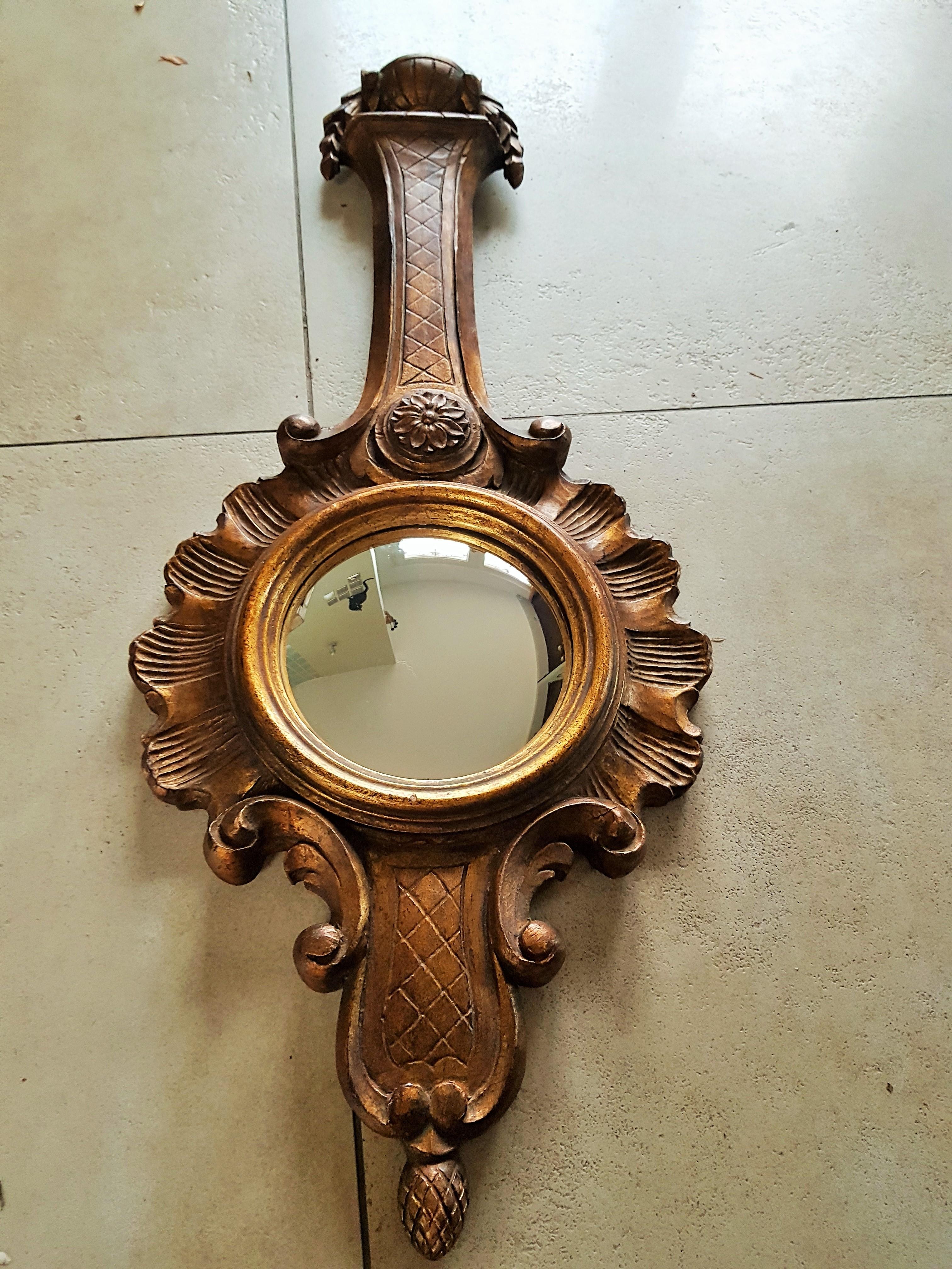 Sunburst Soleil Mirror Style Louis XV 11