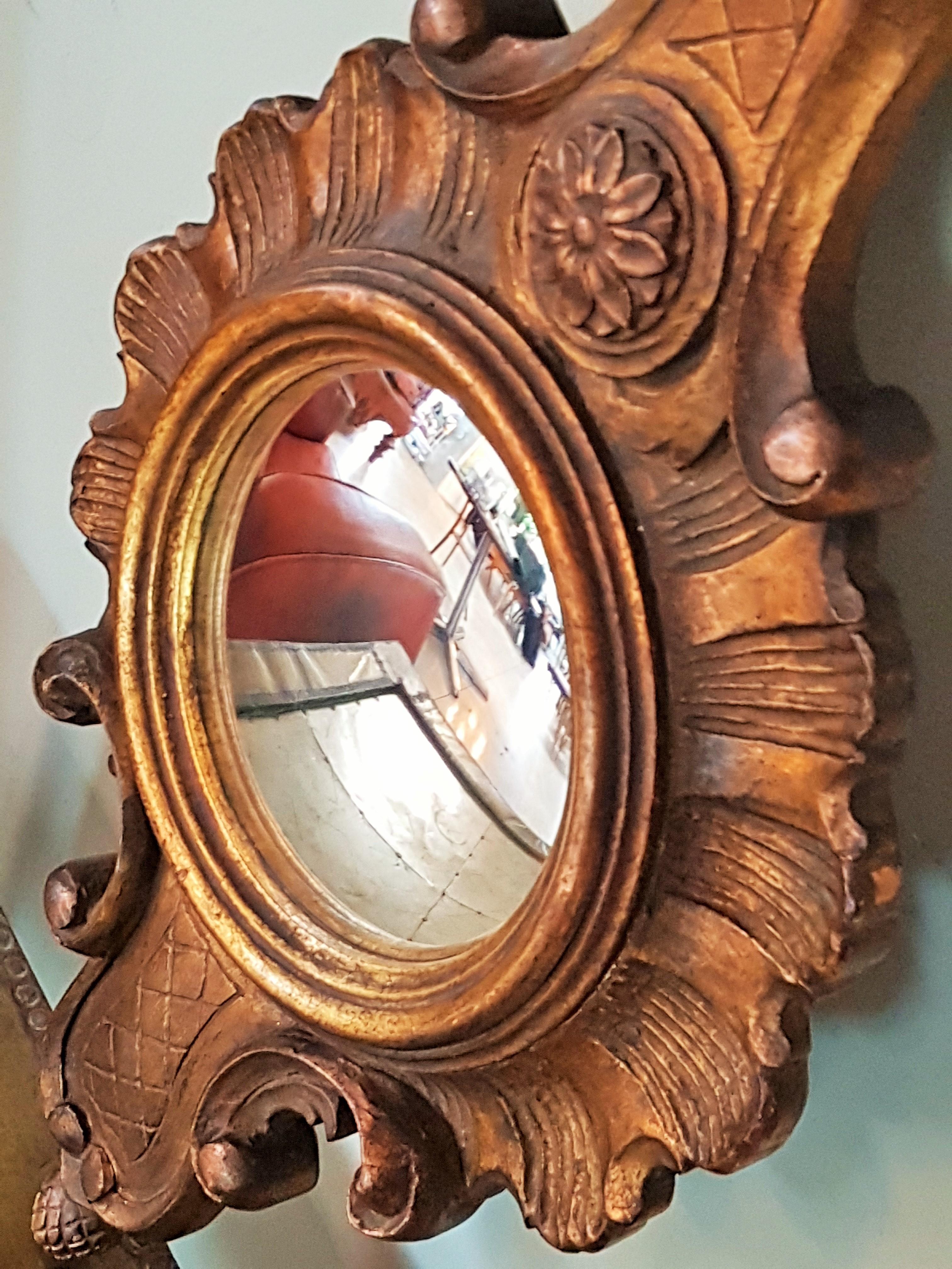 Sunburst Soleil Mirror Style Louis XV 1