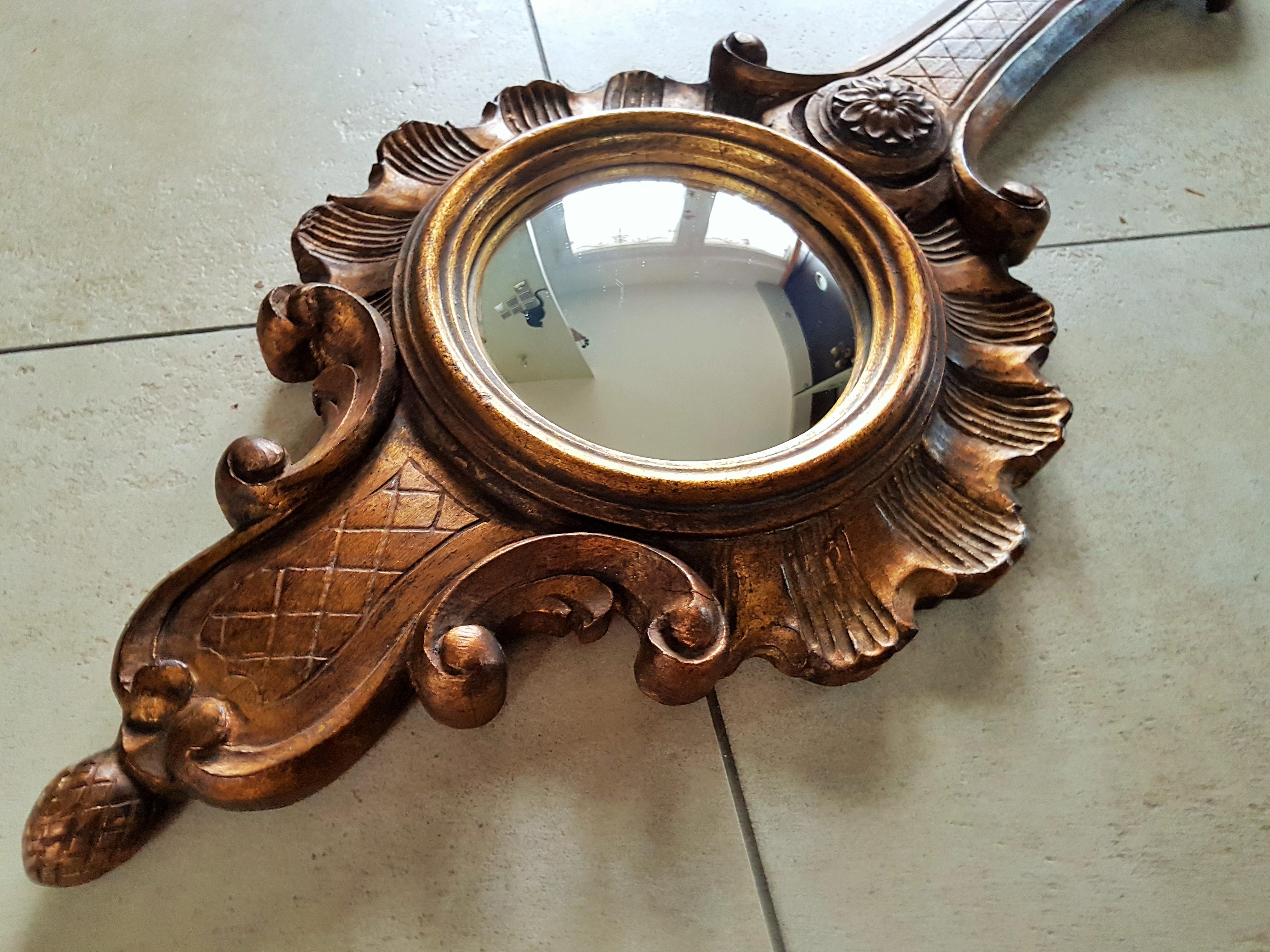 Sunburst Soleil Mirror Style Louis XV 3