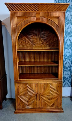 Sunburst Split Bamboo Two Piece Shelf