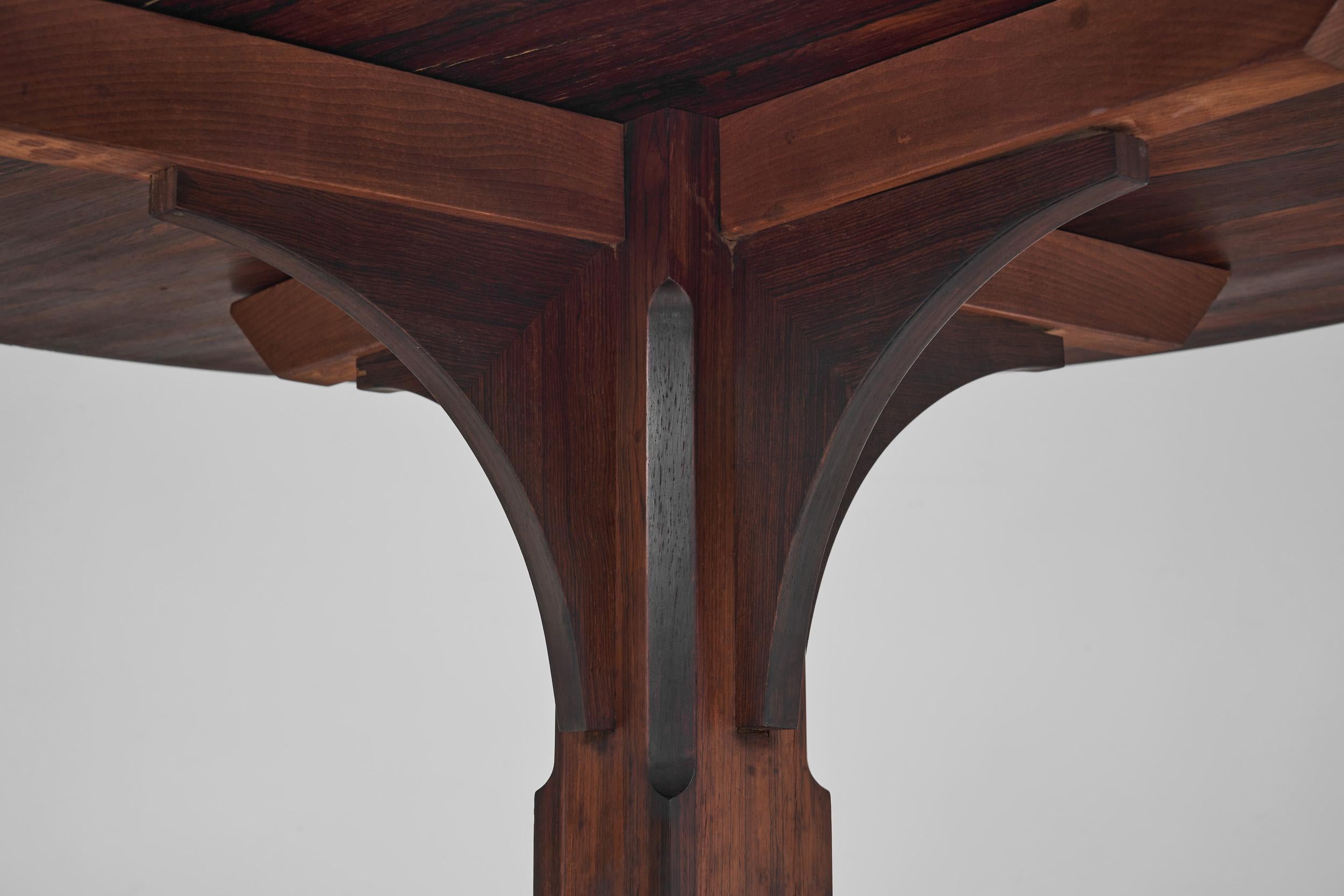 Table à manger Sunburst de Gianni Moscatelli pour ARREDOFORM, Italie, vers 1965 en vente 3