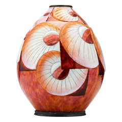 Sunburst Vase by Camille Fauré