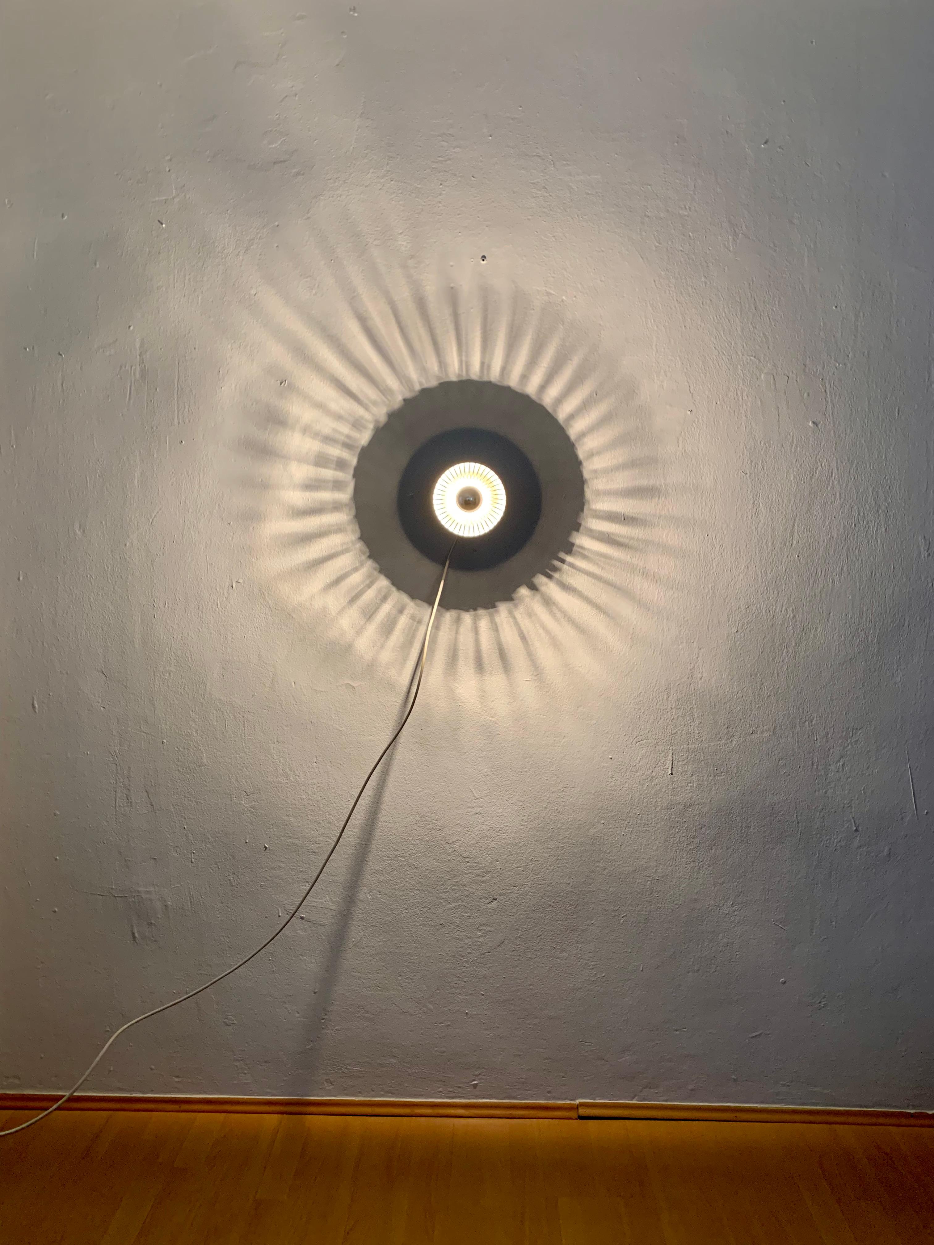 Mid-20th Century Sunburst wall lamp For Sale