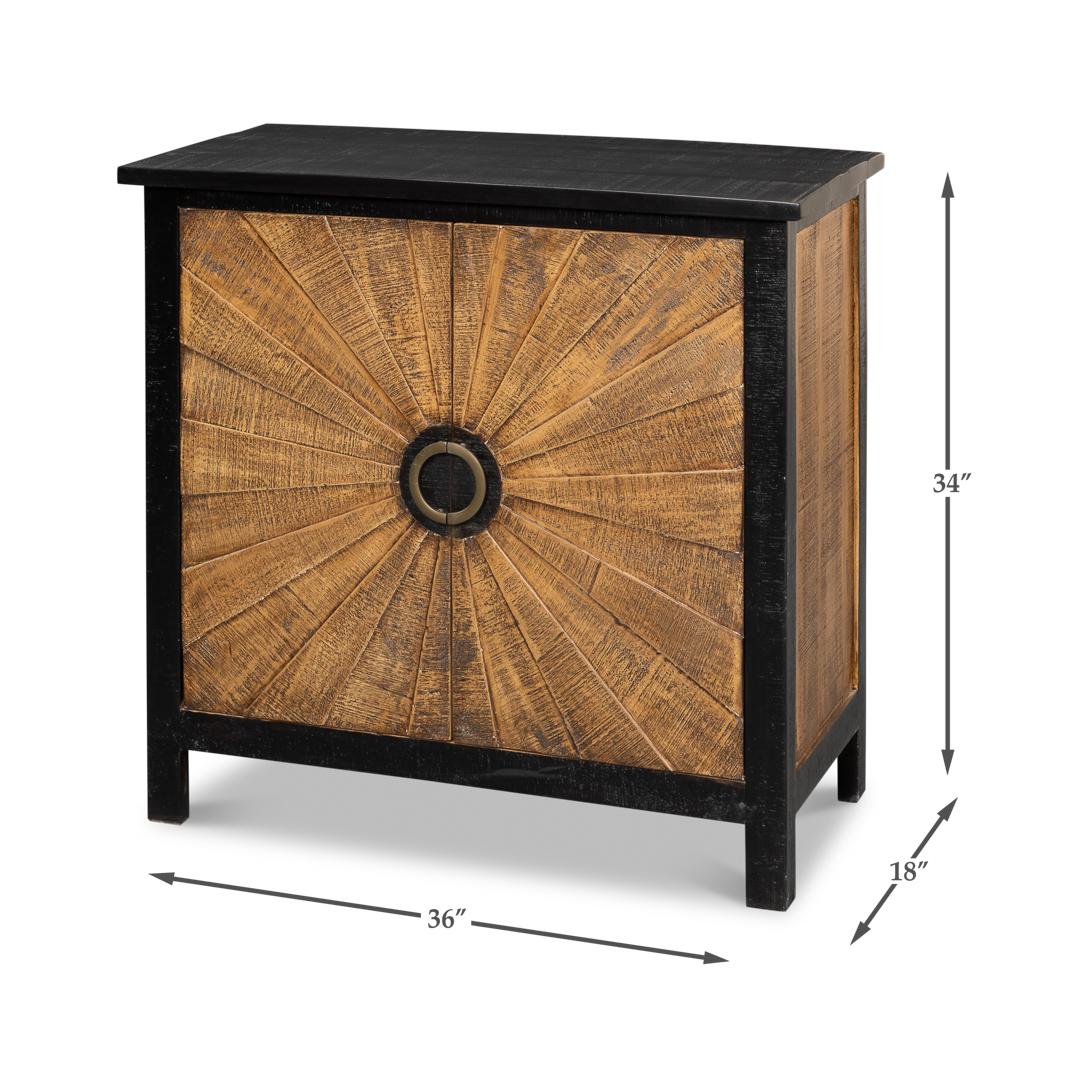 Mobile Sunburst Wood in vendita 3