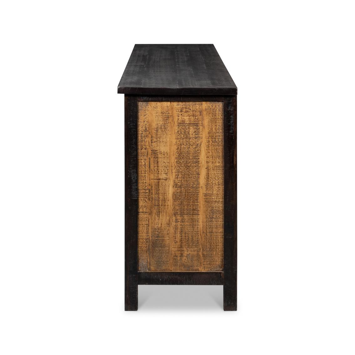 Bois Enfilade Sunburst en vente