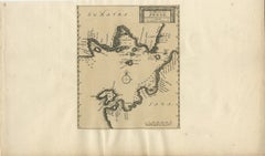 Sunda Strait Sea Chart, Sumatra and Java, Dutch Engraving c.1700