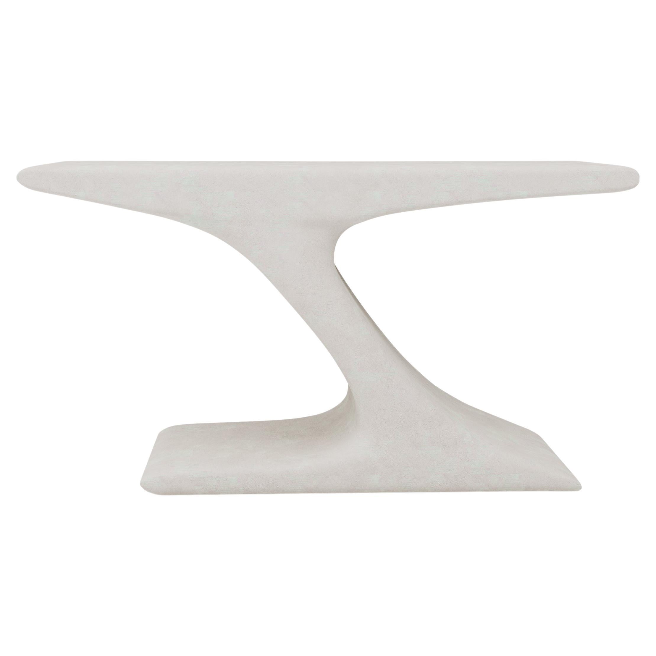 Sundar Console in Polished Concrete