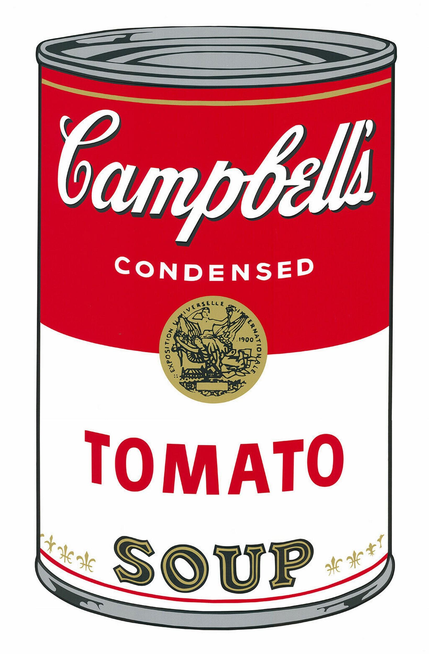 $45 SHIPPING U.S. only (not $499!) - Simply request a quote during Checkout

Sunday B. Morning
Campbell´s Tomato Soup (after Andy Warhol, Pop Art)
Year: 2018
Color silkscreen
Size: 31.6 × 18.5 on 34.7 × 22.8 inches 
catalogue raisonné: vgl.: