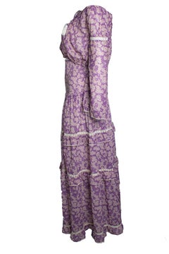 Sunday Saint Tropez, purple floral set