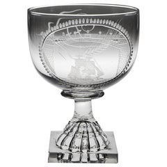 Sunderland Bridge Rummer with Lemon Squeezer Foot, c1800