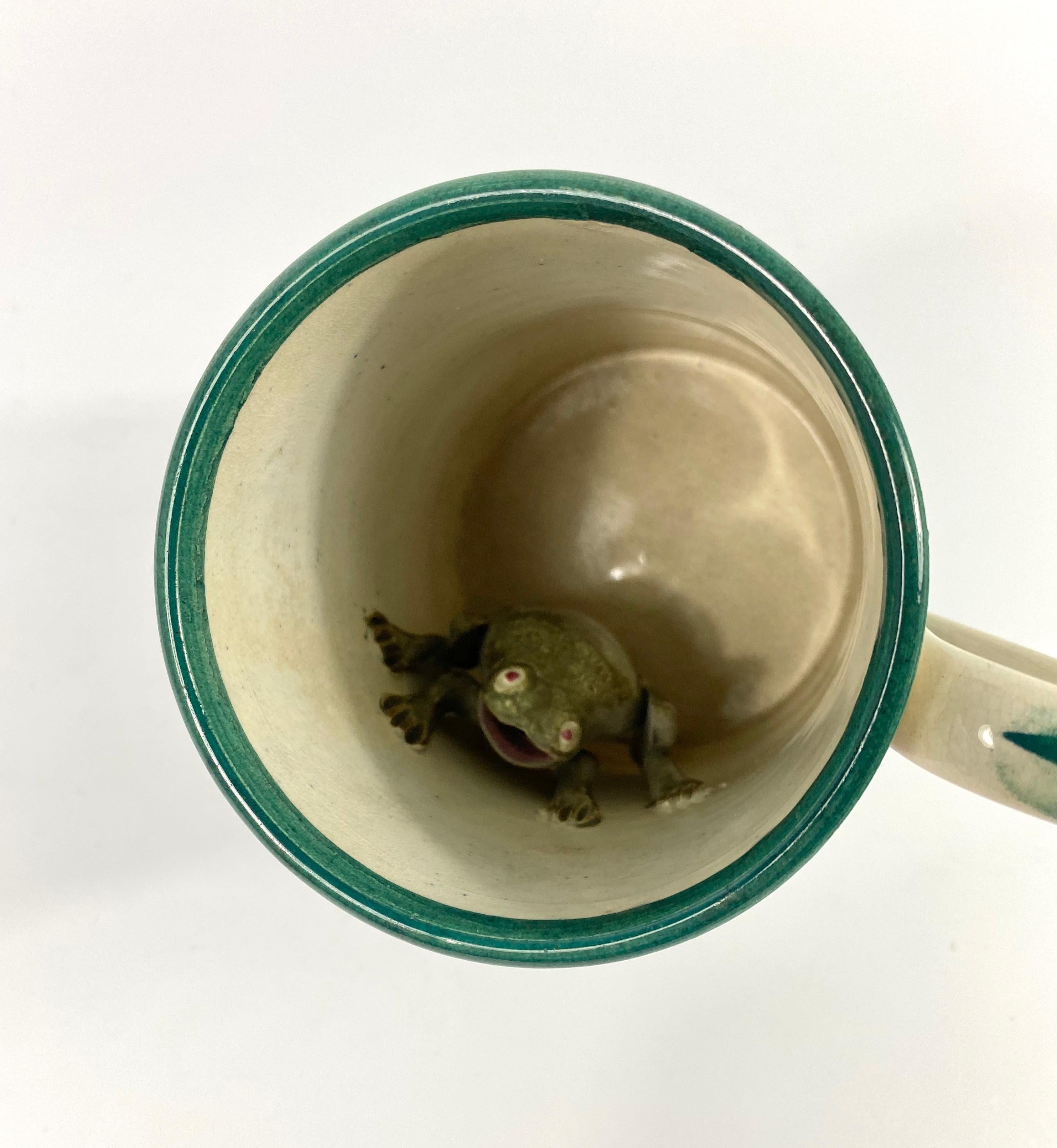 Fired Sunderland Lustre ‘Frog’ Mug, circa 1820, Moore & Co.