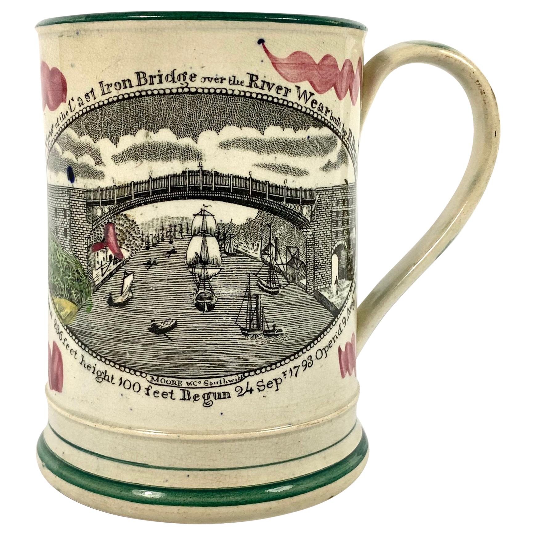 Sunderland Lustre ‘Frog’ Mug, circa 1820, Moore & Co.