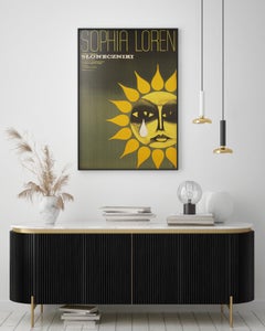 Sunflower 1971 Polish A1 Film Poster, Wiktor Gorka