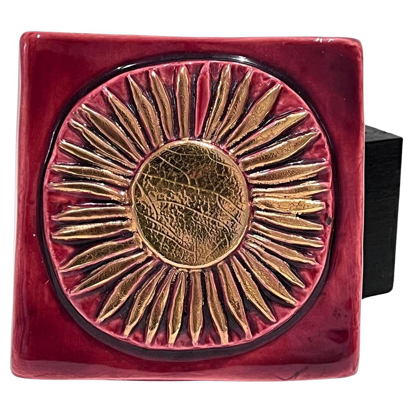Sonnenblumen-Schmuckkästchen im Angebot