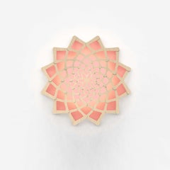 Sunflower Large Pendant Lamp in Bamboo Plywood by David Trubridge