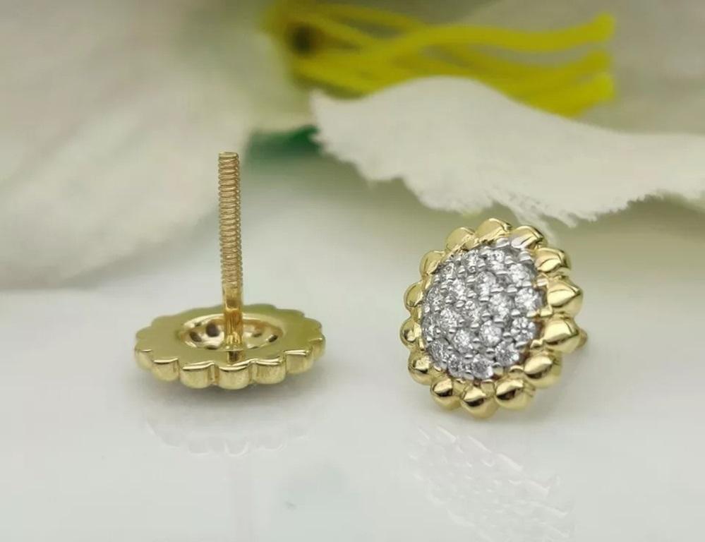 Boucles d'oreilles tournesol en or massif 14k Diamant naturel Wedding Bridal Earring Set
Léger, il peut être porté tous les jours

Informations complémentaires :
Condit : Nouveau avec étiquettes : Un article neuf, non utilisé et non porté (y compris