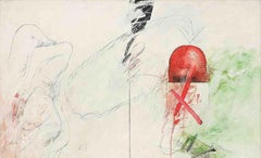 Confrontation Series, Oil on Canvas by Padma Shree Artist Sunil Das "In Stock"