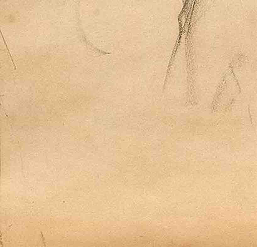 Frhe Pferde VII, Zeichnung, Holzkohle auf Papier, Schwarz von dem indischen Knstler In Stock 1