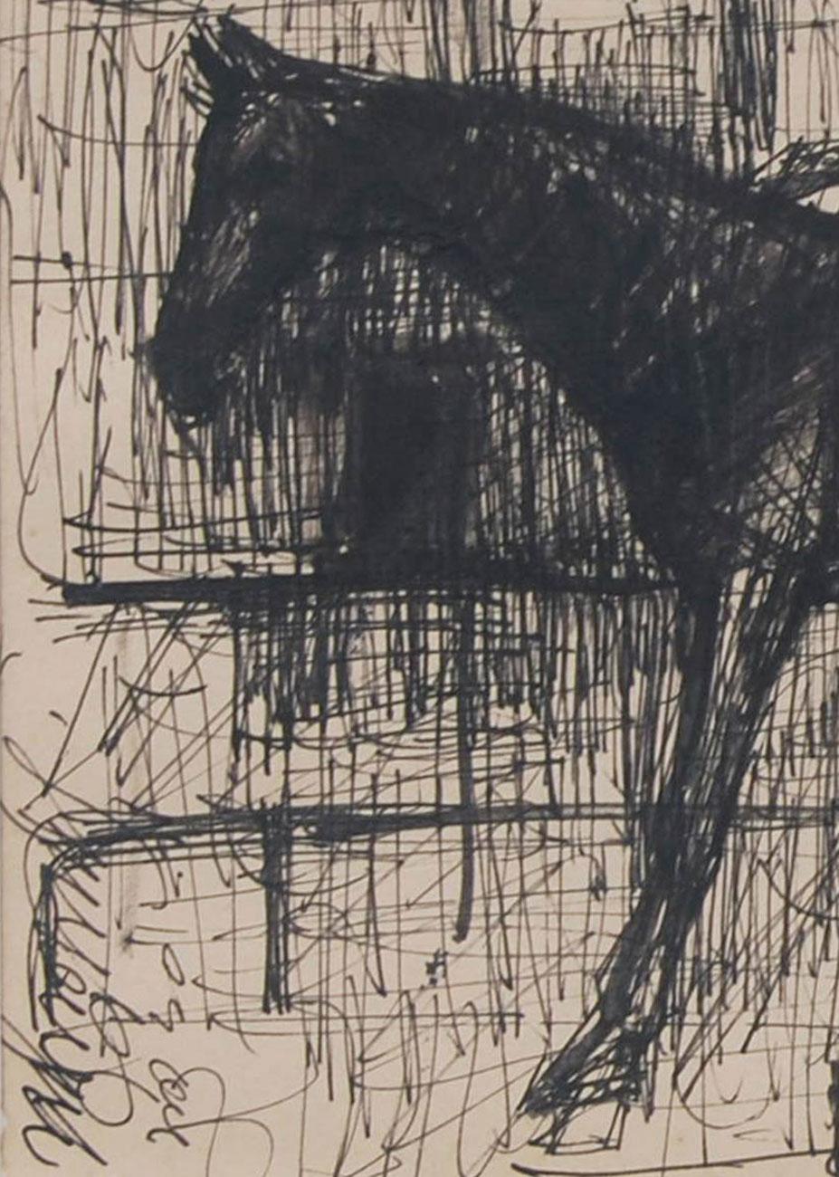 sunil das horse painting