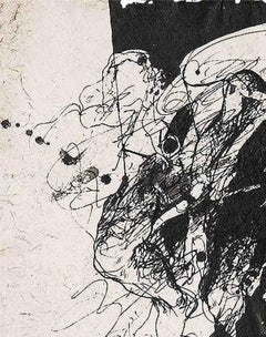 Dibujos a Tinta, Pluma y Tinta sobre Papel Hecho a Mano, Blanco y Negro por Sunil Das "In Stock"