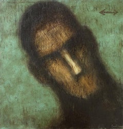 Untitled, Figurative, Acrylic on Masonite by Contemporary Artist "In Stock"