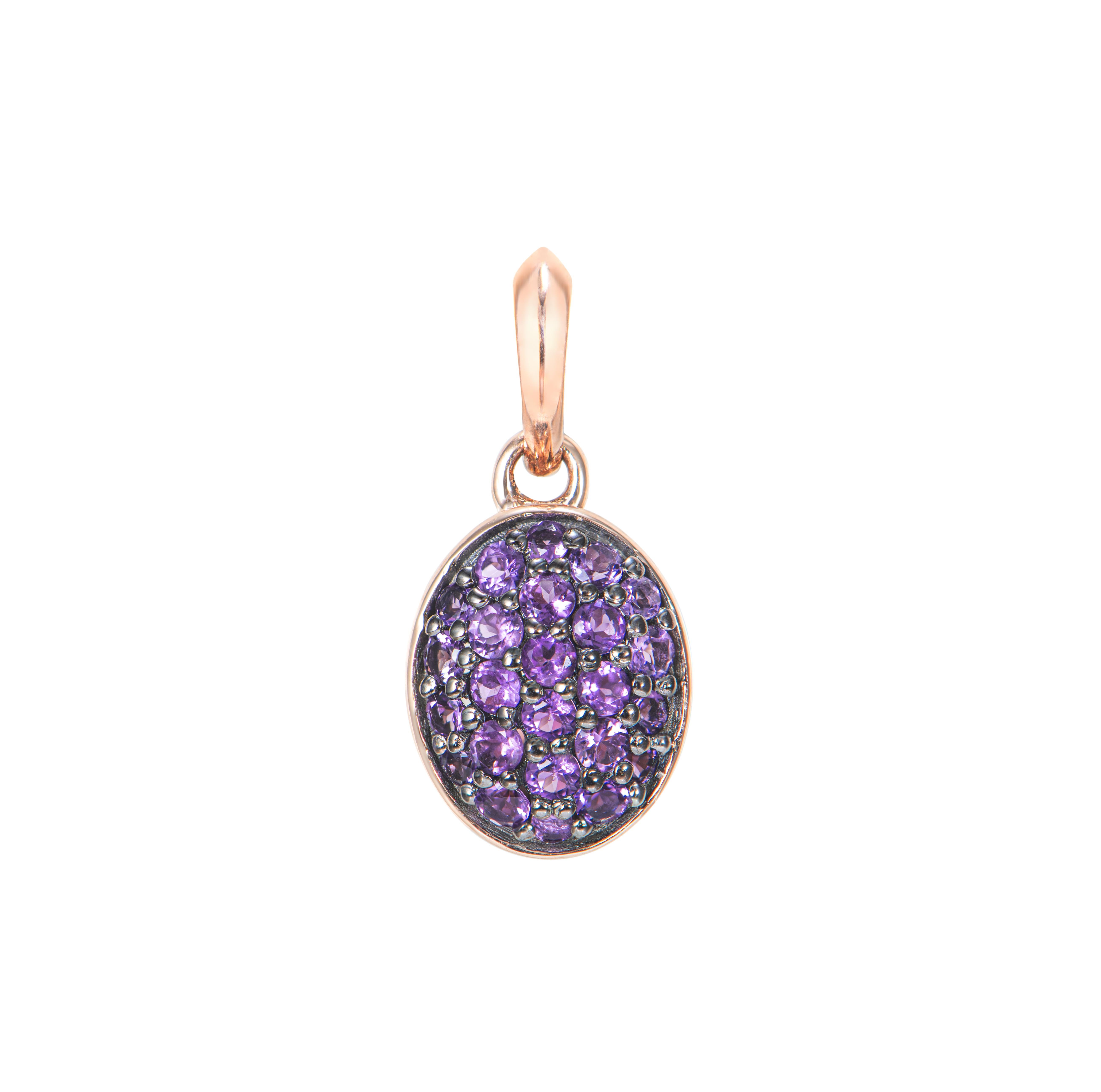 Presented A stunning variety of amethyst gemstones for those who respect quality and wish to wear them on any occasion or everyday basis. The rose gold amethyst Pendant.

Amethyst Pendant in 14Karat Rose Gold.

Amethyst: 0.024 carat, 1.25mm size,
