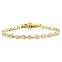 Sunita Nahata Yellow Diamond Bracelet 4.60ct. in 18K Yellow Gold.