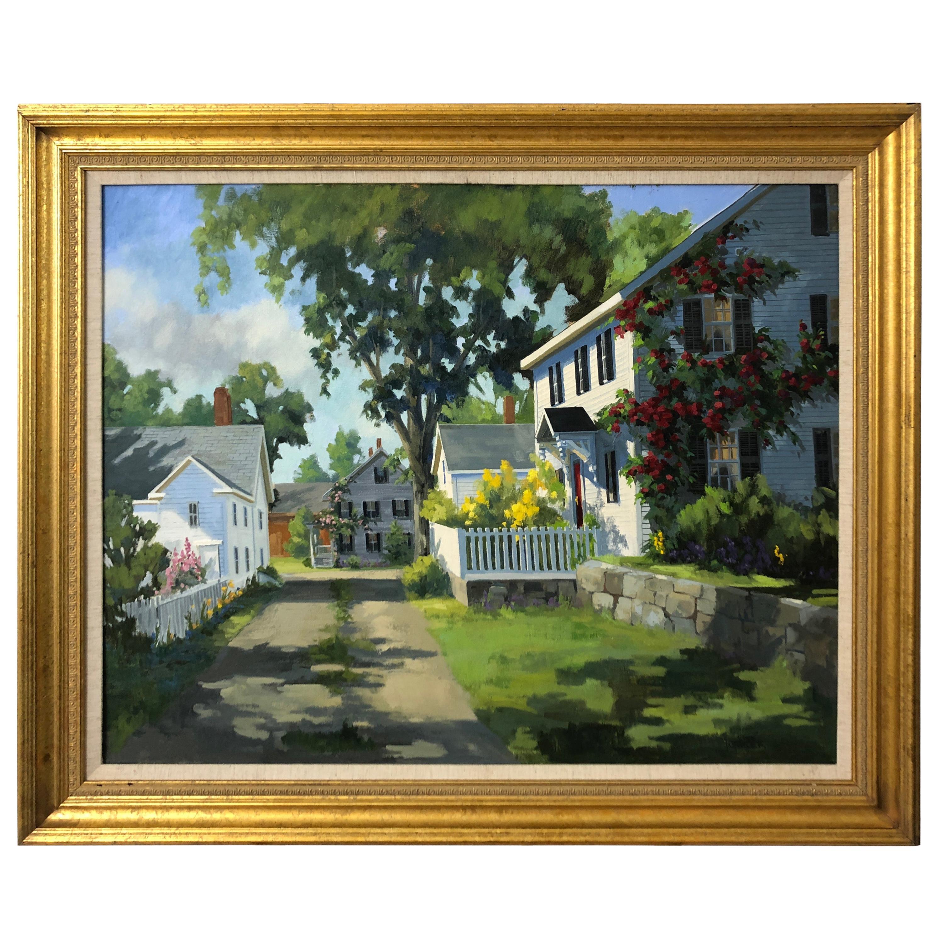 Sunny Afternoon Original Painting by Line Tutwiler