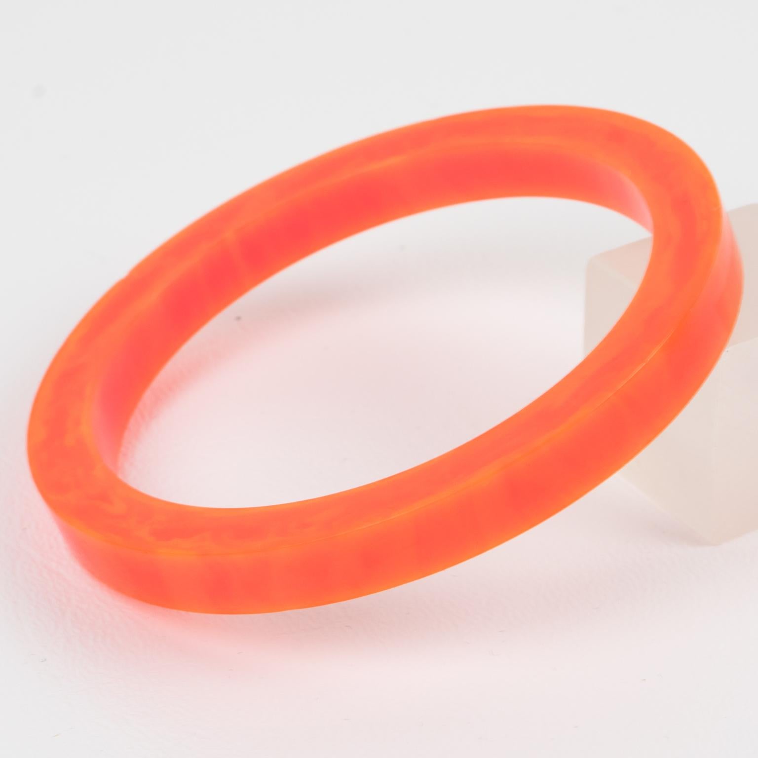 Pulsera de baquelita Sunny Colors, lote de 5 pulseras en venta 1