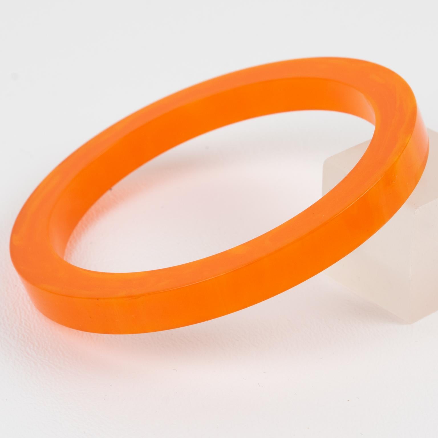 Pulsera de baquelita Sunny Colors, lote de 5 pulseras en venta 3